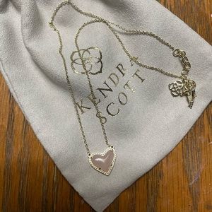 Beautiful Pink Kendra Scott Necklace